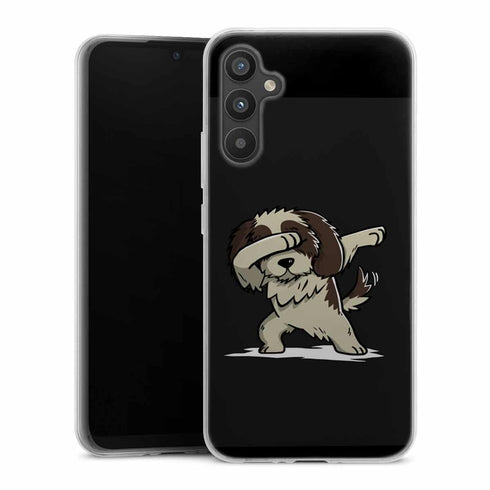 Coque Samsung Galaxy A34 5G Dog shih tzu dabbing