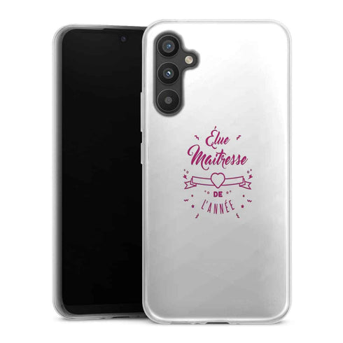Coque Samsung Galaxy A34 5G Elue maitresse de l'annee cadeau professeur