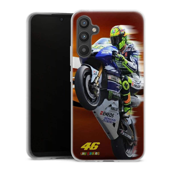 Coque Telephone Samsung A34 5G originale Fan de yamaha en feu vr46 doctors