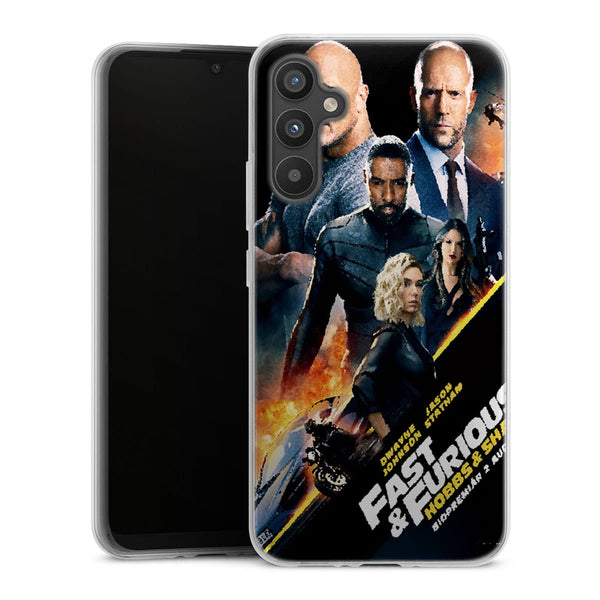 Coque Telephone Samsung Galaxy A34 5G originale Fast and furious hobbs and shaw