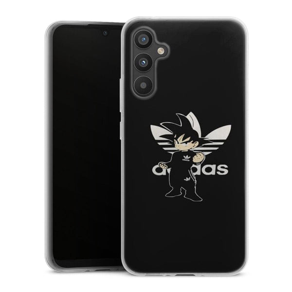 coque samsung A34 5G Goku bad guy adidas jogging