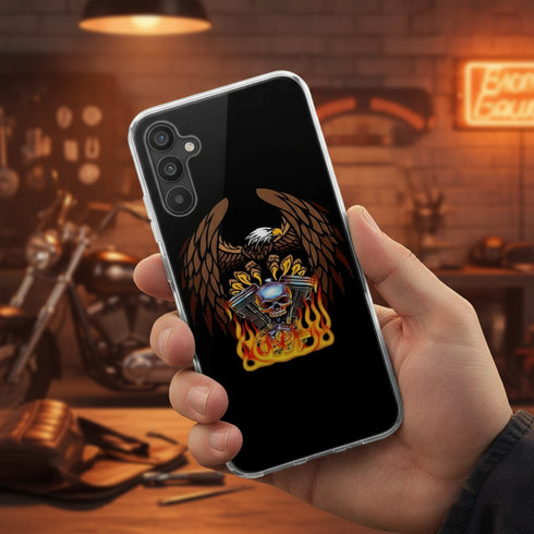 Harley Davidson, coque silicone pour Samsung a34 5G