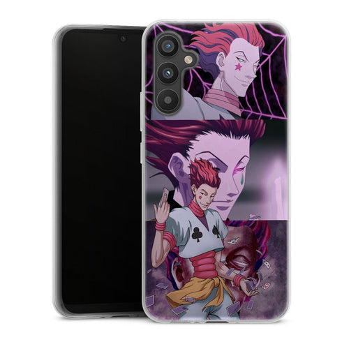 coque samsung A34 5G hisoka card hunter x hunter