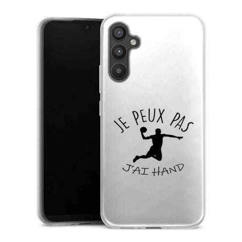 Coque Samsung Galaxy A34 5G Je peux pas j'ai Handball