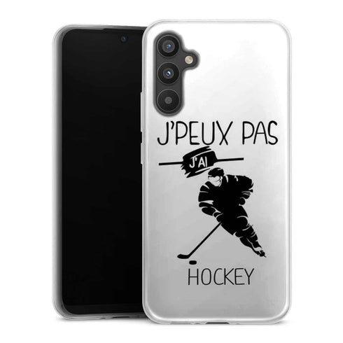 Coque Samsung Galaxy A34 5G Je peux pas j'ai Hockey Sur Glace