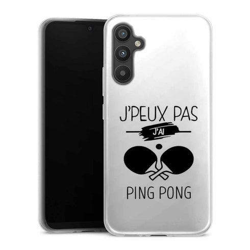 Coque Samsung Galaxy A34 5G Je peux pas j'ai Ping Pong