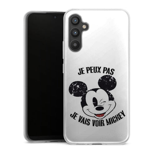 coque samsung A34 5G Je peux pas je vais voir Mickey