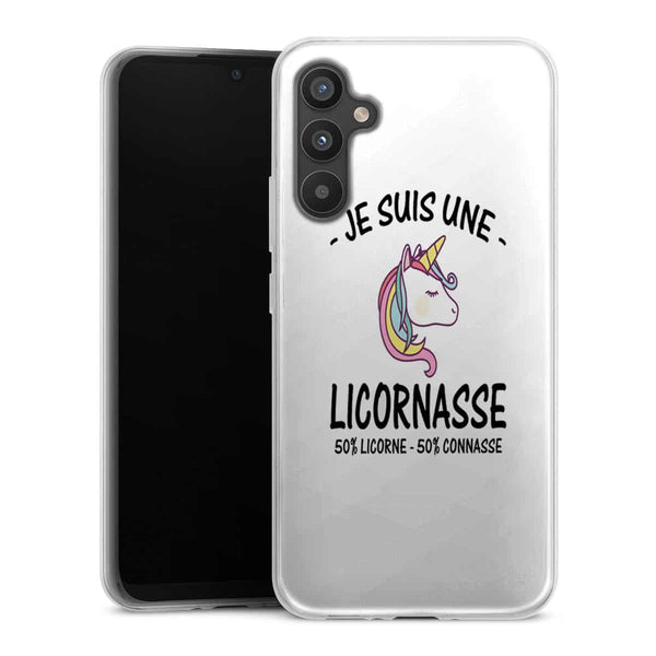 Coque Samsung A34 5G Je suis une Licornasse