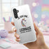 Coque pour Samsung A34 5G Je suis une Licornasse, protection de silicone