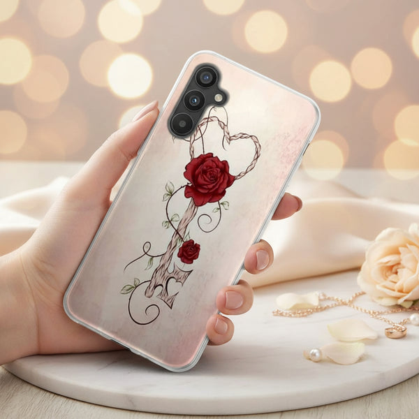 Coque telephone galaxy a34 5g attrape rêves Key of Love