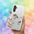 Coque licorne Samsung A34 5G, motif funny