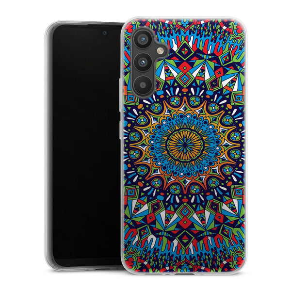 Coque pour Samsung A34 5G Mandala Multicolors creator