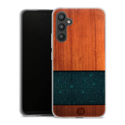 Coque Samsung Galaxy A34 5G Natural Wooden Wood Bamboo