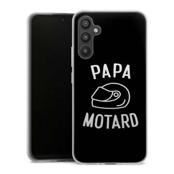 Coque Samsung Galaxy A34 5G Papa Motard Passion