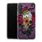 Coque smartphone Samsung A34 5G Skull flowers violet