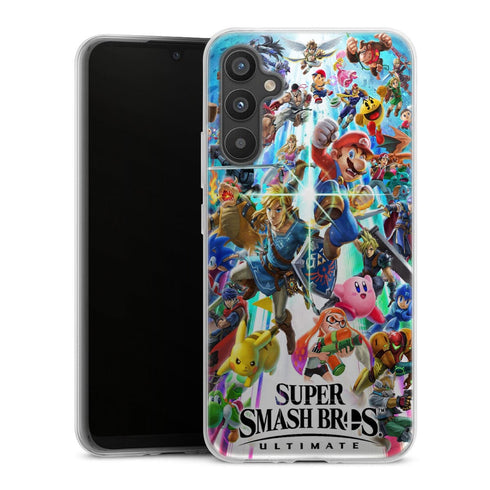 Coque pour Samsung Galaxy A34 5G Super Mario Smash Bross