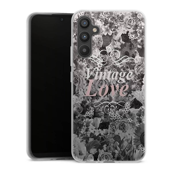 Coque Samsung Galaxy A34 5G Vintage love in black and white