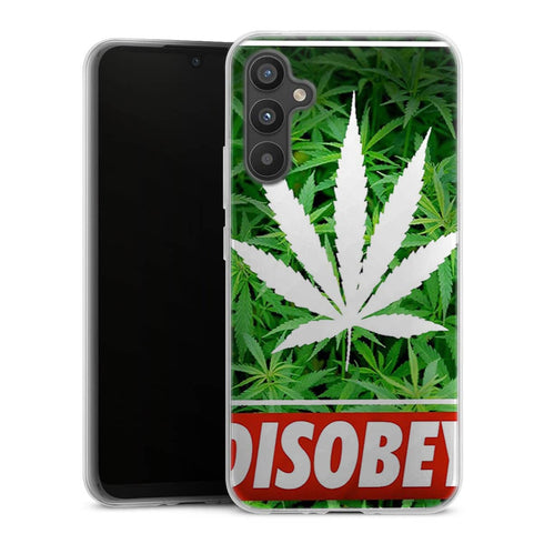 Coque Samsung Galaxy A34 5G Weed Cannabis Disobey