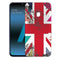 Drapeau Union Jack Fleurs, Coque Samsung A40