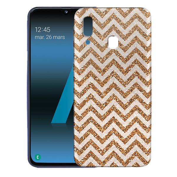 Fun, Zig-Zag Gold - Coque de portable Samsung A40