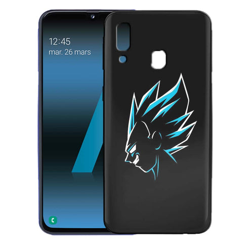 Vegeta Bleu | Coque en silicone pour galaxy a51 | Tpu Antichocs | Dessin Animé MaCoquePerso