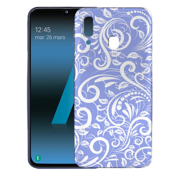 Nature, Floral Pastel Mauve, Coque pour tel portable Samsung A40
