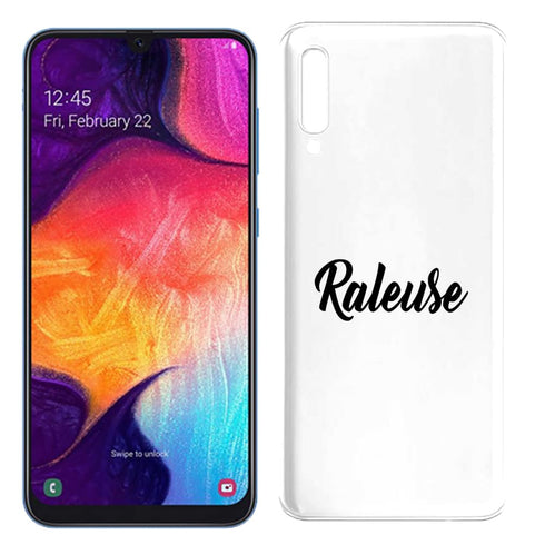 Achetez votre coque samsung galaxy a50 Râleuse motif Fun - Blanc
