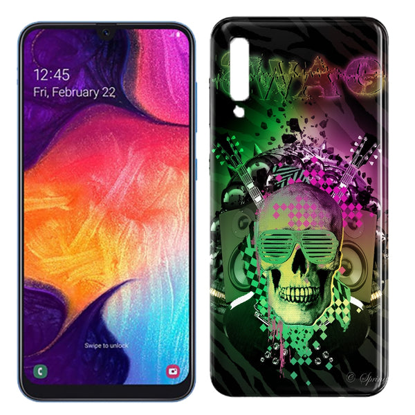 Coque Swag Skull A50 Samsung en Silicone