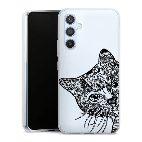 Coque Samsung Galaxy A54 5G Chat Azteque