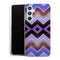 Coque pour Samsung A54 5G Chevrons Azteque Violet