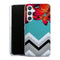 Coque pour Samsung A54 5G Papillon Aurore et Chevrons