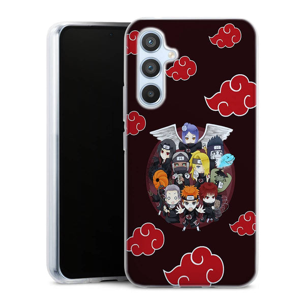 Coque Samsung Galaxy A54 5G Chibi Akatsuki Montage