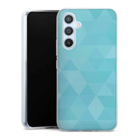 Coque pour Samsung A54 5G Agate Diams Bleu