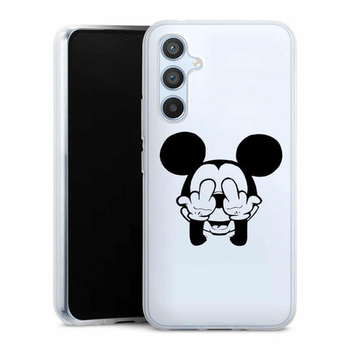 Coque téléphone Samsung A54 5G Doigt d'honneur Fuck the Mouse