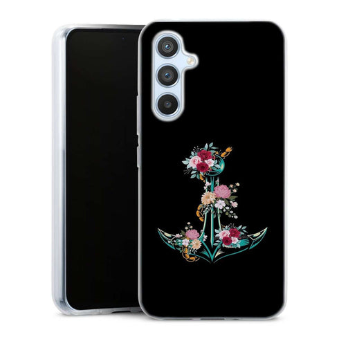 Coque Samsung Galaxy A54 5G Fleurs d'ancre