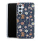 Coque Samsung Galaxy A54 5G Floral meower marine