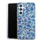 Coque Samsung Galaxy A54 5G Jardin flottant motif aquarelle en bleu