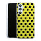 Coque pour Samsung A54 5G Jaune à Pois Noirs