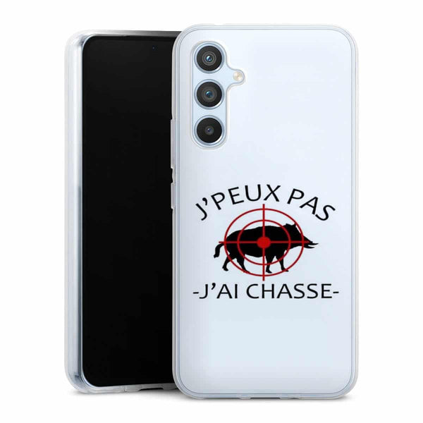 Coque Samsung A54 5G Je peux pas j'ai Chasse