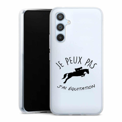 Coque Samsung Galaxy A54 5G Je Peux pas j'ai Equitation