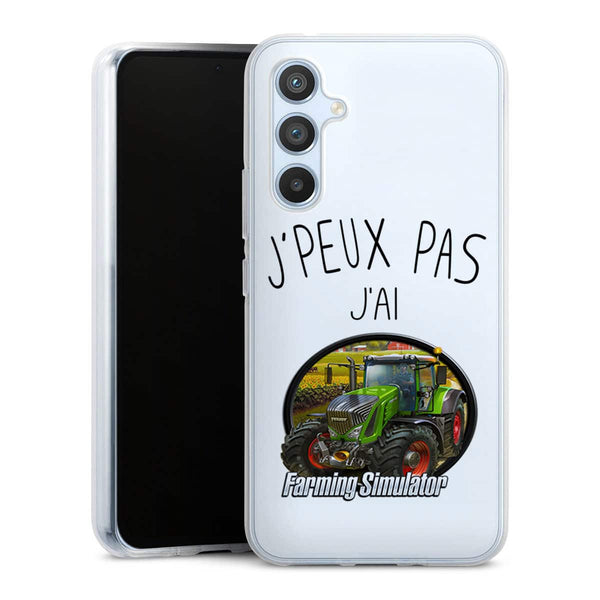 Coque Samsung Galaxy A54 5G Je Peux pas j'ai Farming Simulator