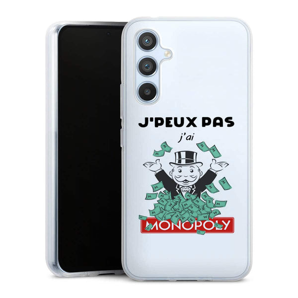 Coque Samsung Galaxy A54 5G Je Peux pas j'ai Monopoly