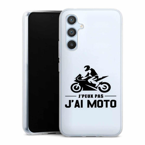 Coque Samsung A54 5G Je peux pas j'ai moto