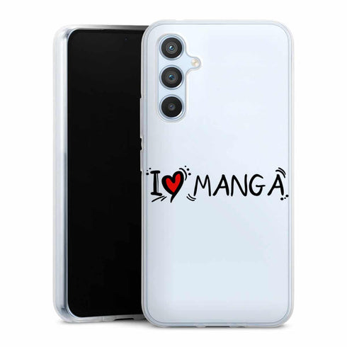 Coque Samsung Galaxy A54 5G Love Manga