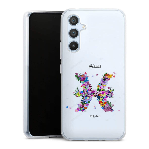 Coque Samsung Galaxy A54 5G Motif Floral Poisson