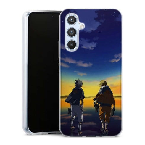 Coque Samsung Galaxy A54 5G Naruto & Sasuke Ciel Etoilé
