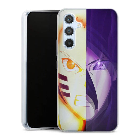 Coque Samsung Galaxy A54 5G Naruto Vs Sasuke