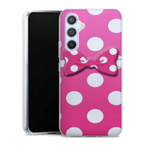 Coque pour Samsung A54 5G Minnie Noeud Rose