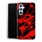 Coque pour Samsung A54 5G Paint Slpash Rouge