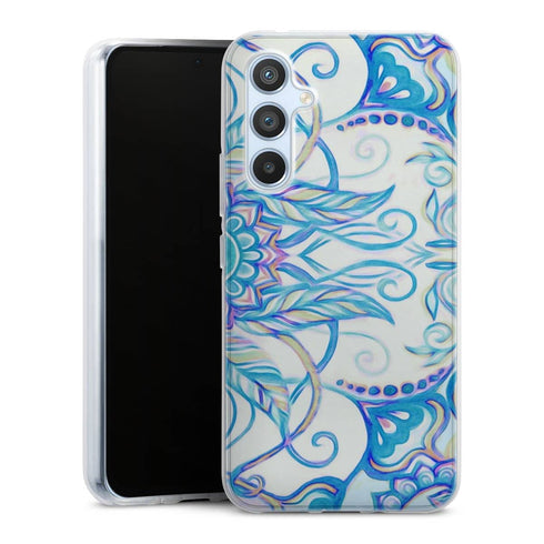 Coque pour Samsung A54 5G Vintage Pearl Floral